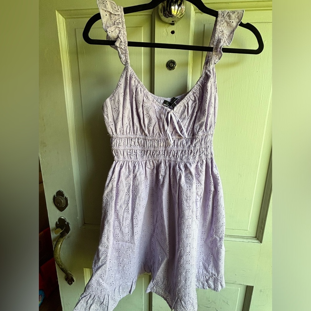 Brand new lilac mini dress
